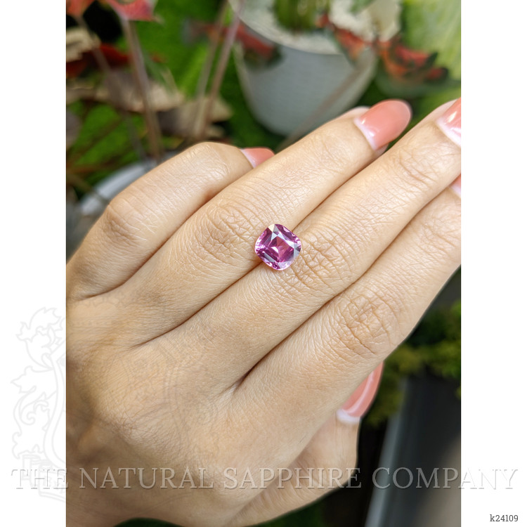 2.57 Ct. Purplish Pink Spinel from Ceylon (Sri Lanka)