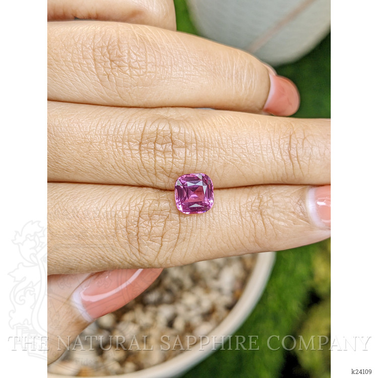 2.57 Ct. Purplish Pink Spinel from Ceylon (Sri Lanka)