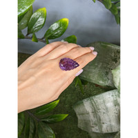 48.79 Ct. Purple Amethyst from Brazil Life Style