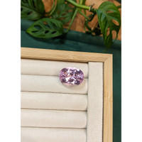 39.94 Ct. Peach Kunzite from Afghanistan Life Style