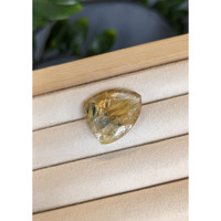 22.23 Ct. Multi Color Cabochon Rutilated Quartz from Brazil Life Style