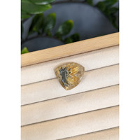 22.23 Ct. Multi Color Cabochon Rutilated Quartz from Brazil Life Style