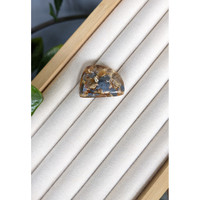 44.83 Ct. Multi Color Cabochon Rutilated Quartz from Brazil Life Style