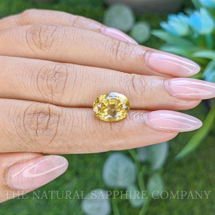7.83 Ct. Golden Yellow Sinhalite from Ceylon (Sri Lanka)