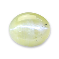 1.90 Ct. Yellowish Green Cabochon Chrysoberyl from Ceylon (Sri Lanka) Video