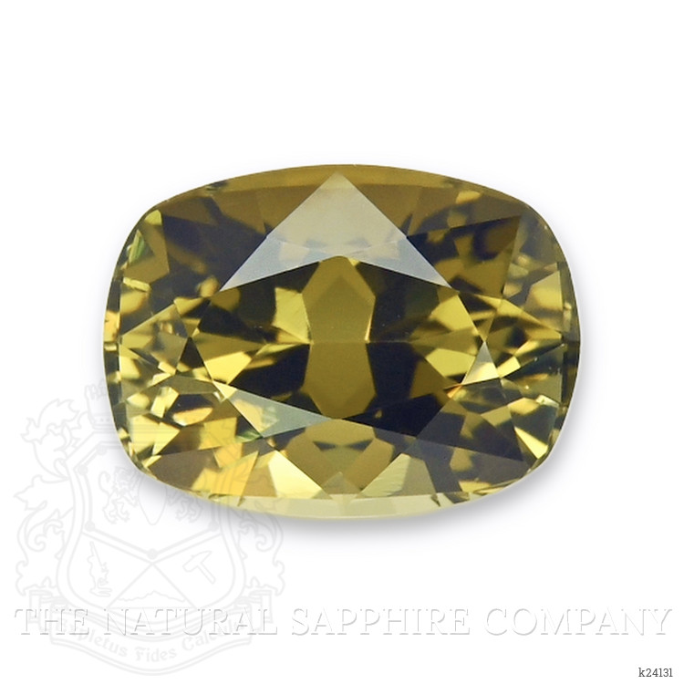 4.57 Ct. Yellowish Green Tourmaline from Ceylon (Sri Lanka)