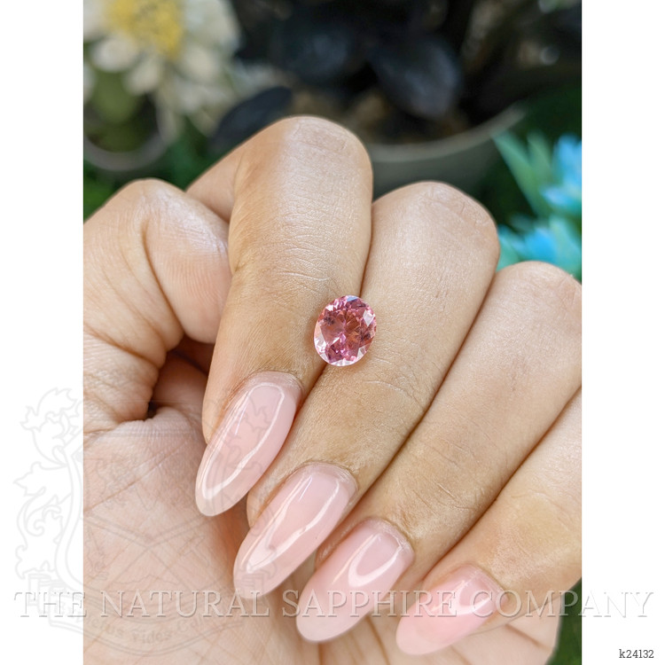1.34 Ct. Pink Tourmaline from Ceylon (Sri Lanka)