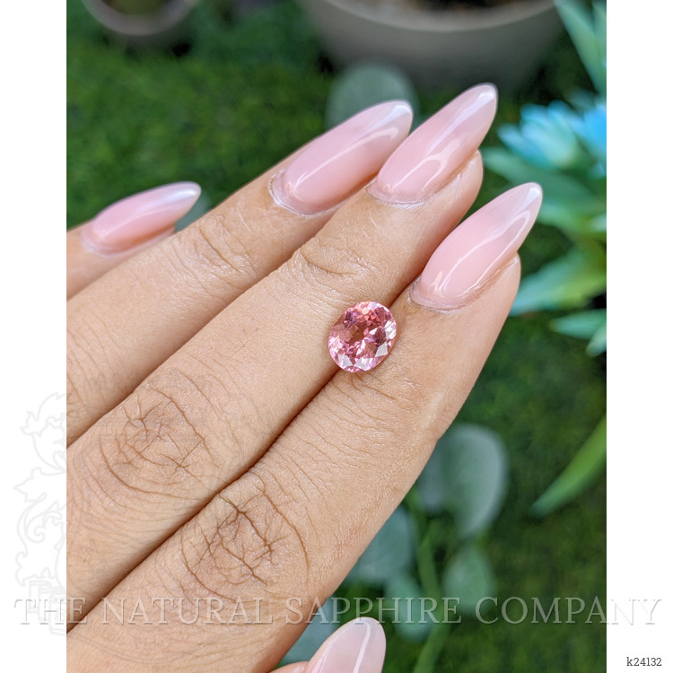 1.34 Ct. Pink Tourmaline from Ceylon (Sri Lanka)