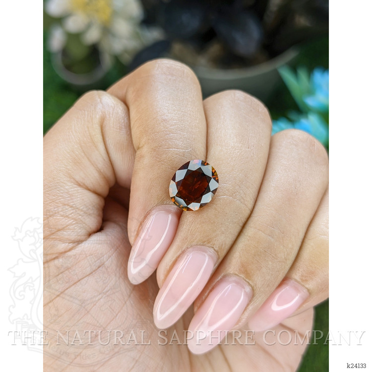 3.00 Ct. Reddish Brown Tourmaline from Ceylon (Sri Lanka)