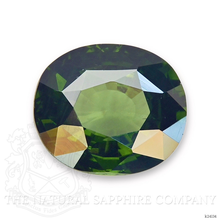 5.92 Ct. Green Zircon from Ceylon (Sri Lanka)