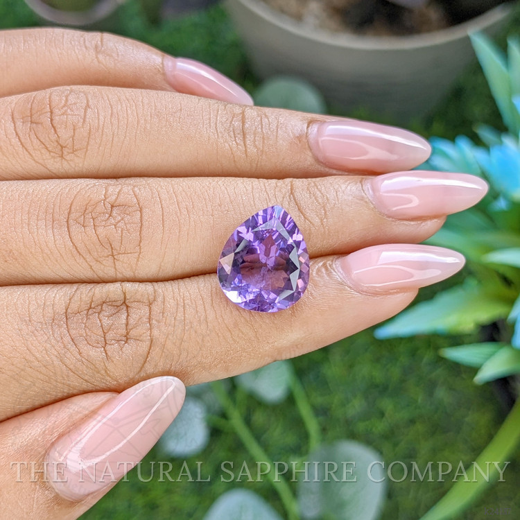 6.77 Ct. Purple Amethyst from Ceylon (Sri Lanka)