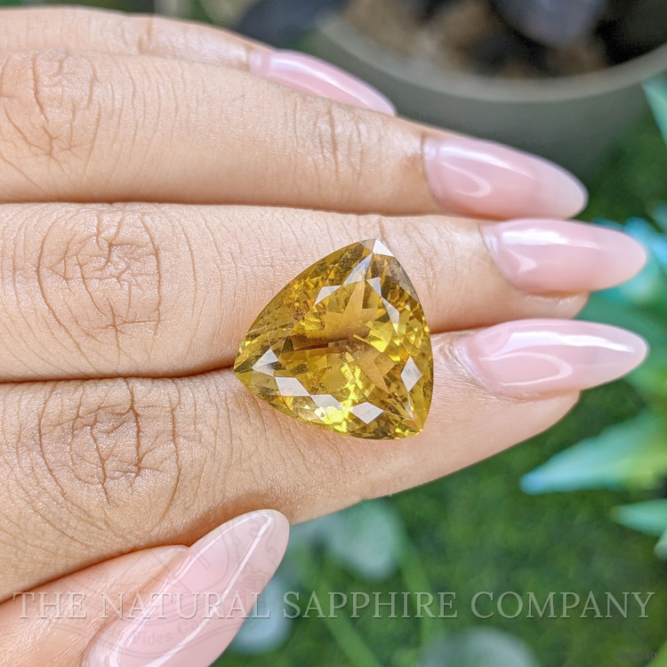 14.65 Ct. Yellow Citrine from Ceylon (Sri Lanka)