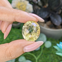 30.97 Ct. Yellow Citrine from Ceylon (Sri Lanka) Life Style
