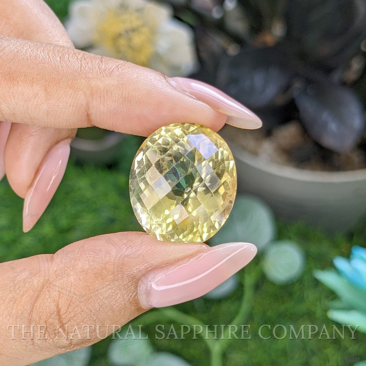 30.97 Ct. Yellow Citrine from Ceylon (Sri Lanka)