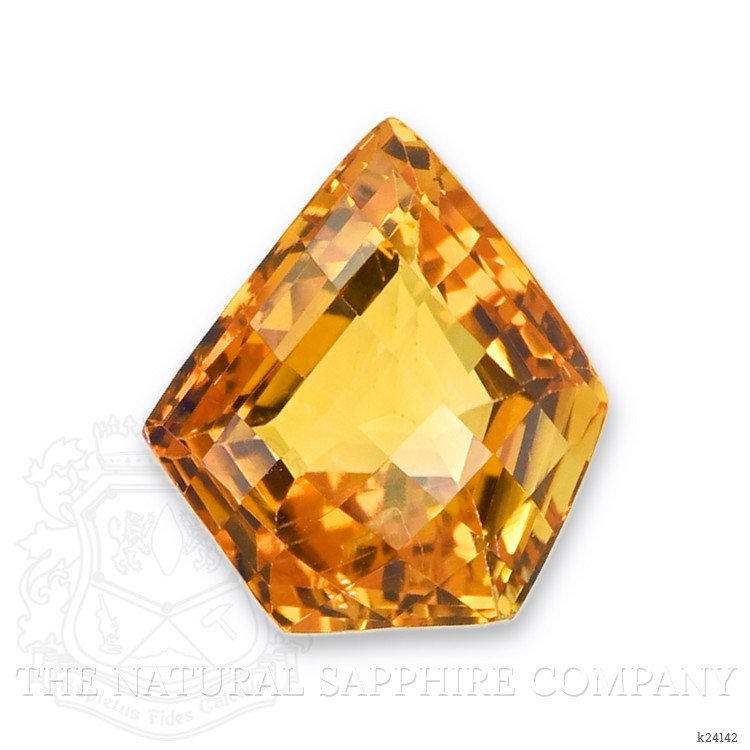 12.77 Ct. Orange Citrine from Ceylon (Sri Lanka)