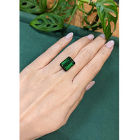 13.40 Ct. Green Tourmaline from Brazil Life Style