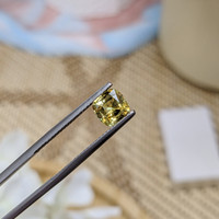 1.18 Ct. Greenish Yellow Chrysoberyl from Ceylon (Sri Lanka) Life Style