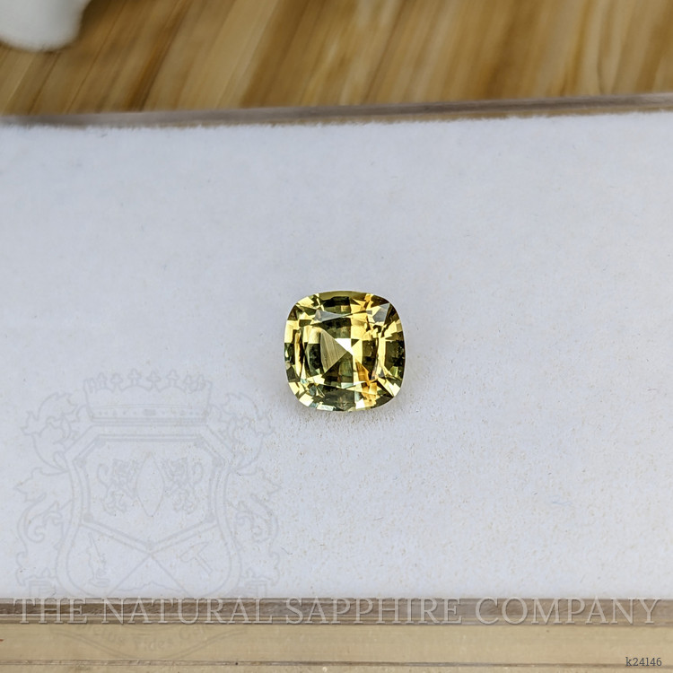 1.18 Ct. Greenish Yellow Chrysoberyl from Ceylon (Sri Lanka)