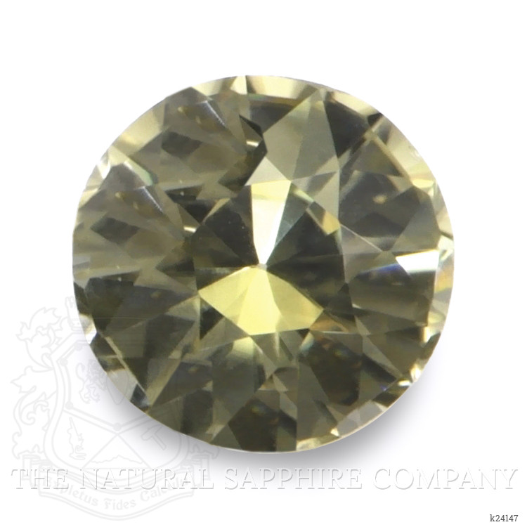 1.62 Ct. Greenish Yellow Zircon from Ceylon (Sri Lanka)