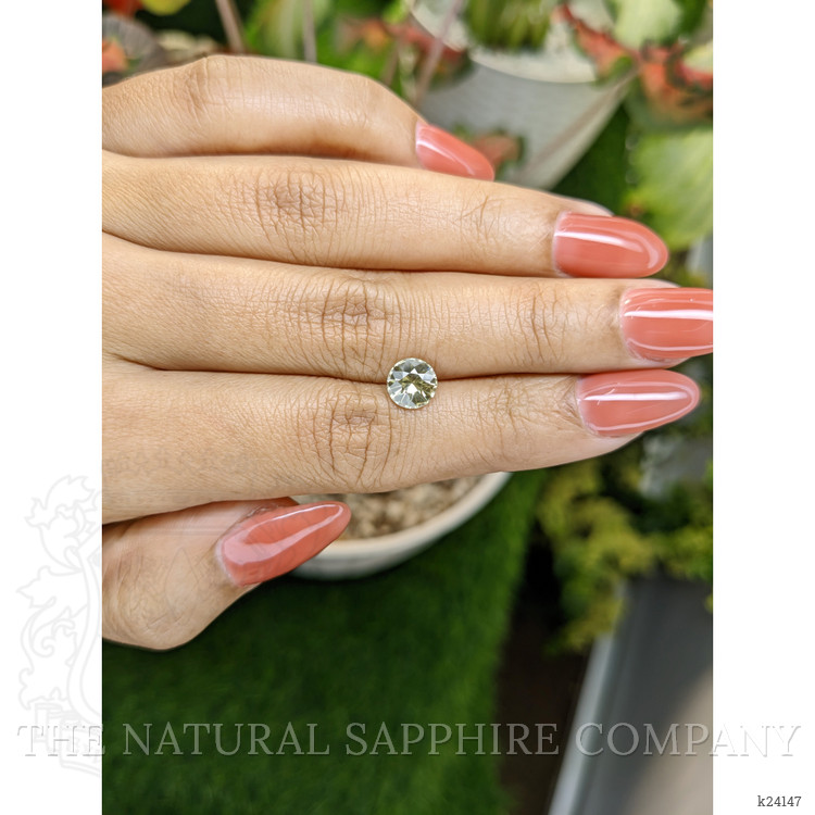 1.62 Ct. Greenish Yellow Zircon from Ceylon (Sri Lanka)