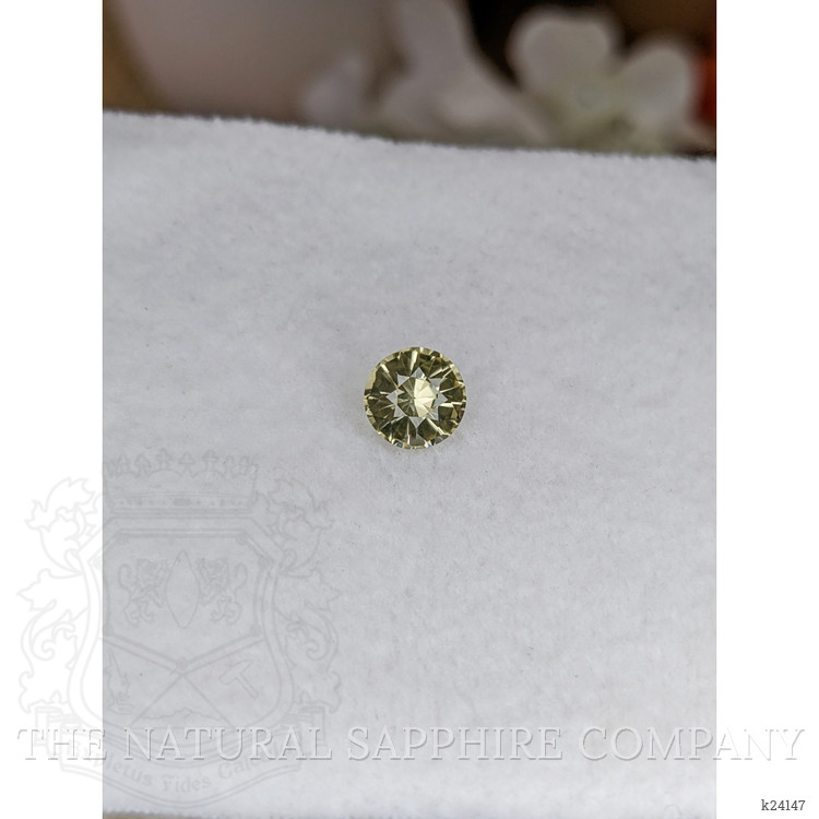 1.62 Ct. Greenish Yellow Zircon from Ceylon (Sri Lanka)