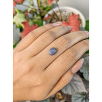 2.10 Ct. Greyish Blue Cabochon Spinel from Ceylon (Sri Lanka) Life Style