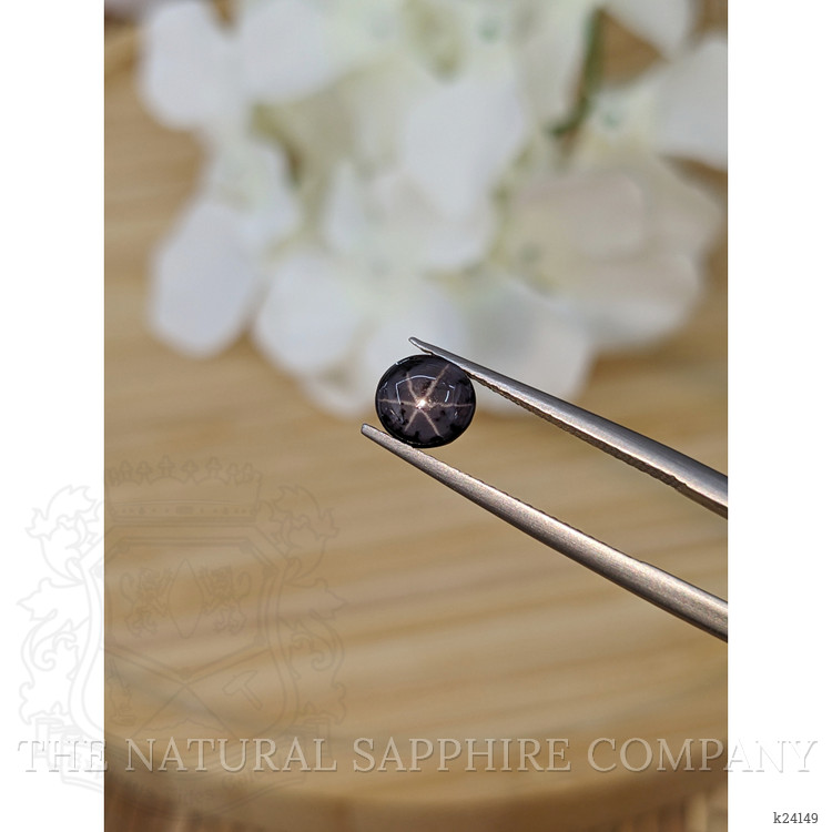 1.52 Ct. Greyish Violet Cabochon Spinel from Ceylon (Sri Lanka)
