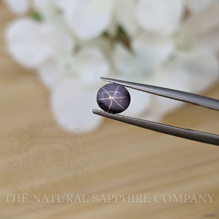 1.32 Ct. Bluish Purple Cabochon Spinel from Ceylon (Sri Lanka)