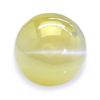1.31 Ct. Brownish Yellow Cabochon Chrysoberyl from Ceylon (Sri Lanka) Video