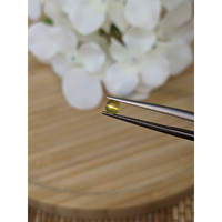 0.65 Ct. Greenish Yellow Cabochon Chrysoberyl from Ceylon (Sri Lanka) Life Style