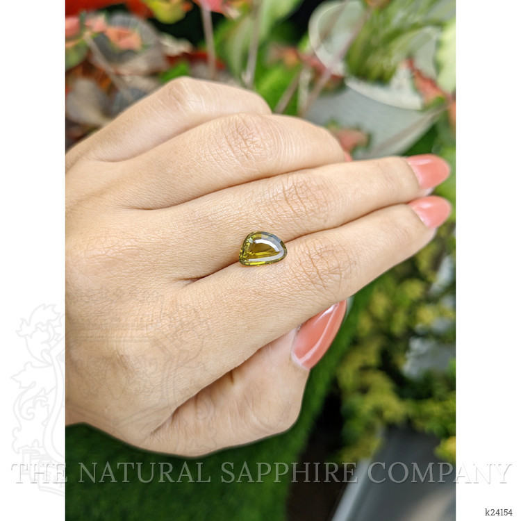 3.10 Ct. Brownish Yellow Chrysoberyl from Ceylon (Sri Lanka)