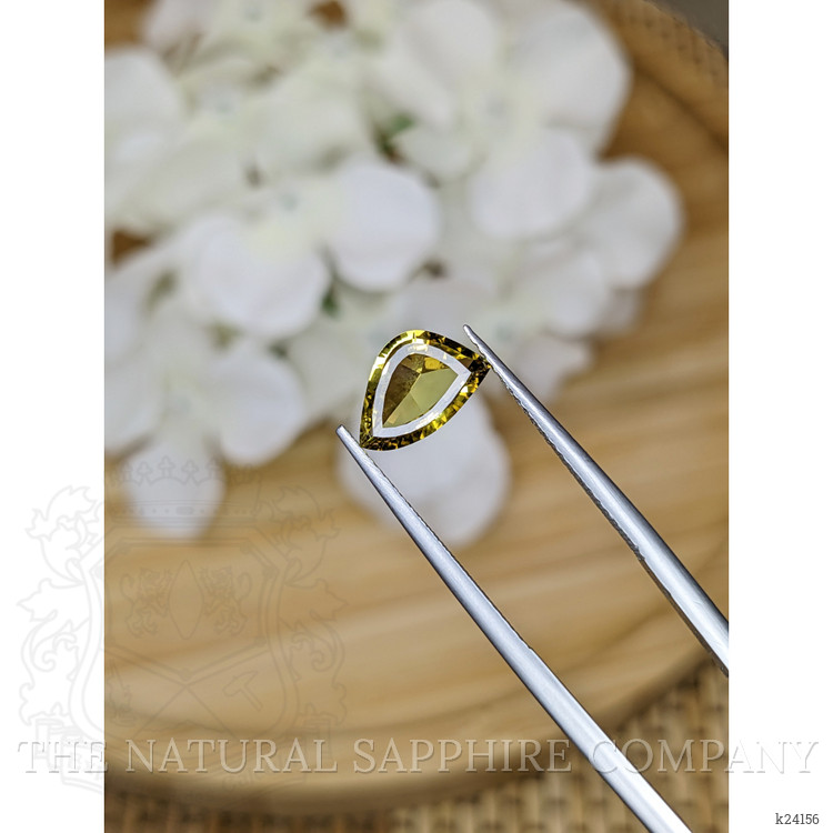 1.65 Ct. Brownish Yellow Chrysoberyl from Ceylon (Sri Lanka)