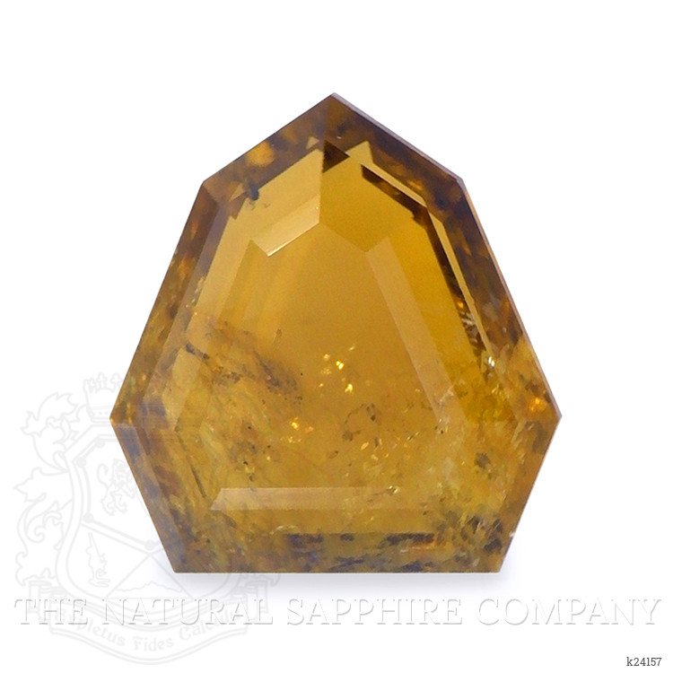 2.13 Ct. Orangish Brown Tourmaline from Ceylon (Sri Lanka)
