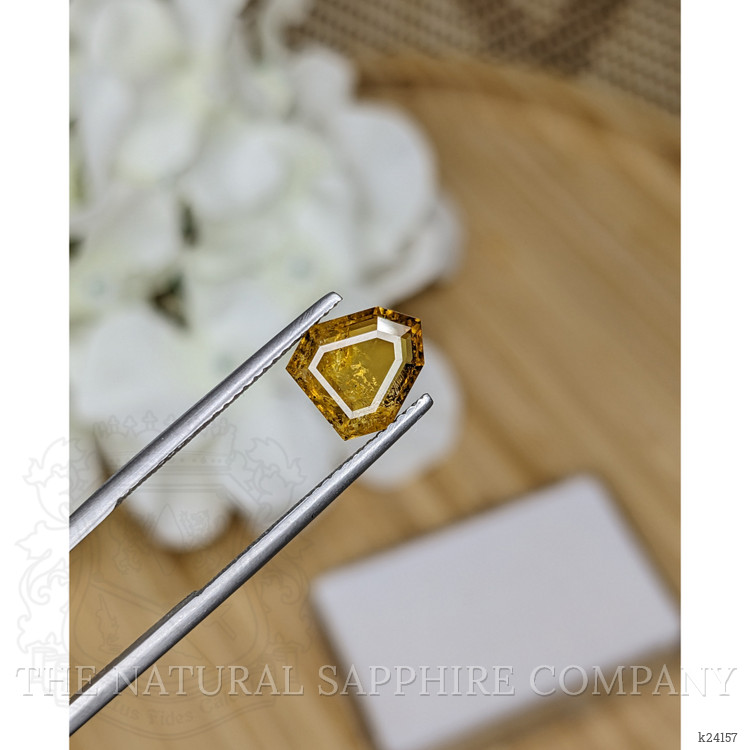 2.13 Ct. Orangish Brown Tourmaline from Ceylon (Sri Lanka)