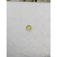 0.63 Ct. Yellow Cabochon Chrysoberyl from Ceylon (Sri Lanka) Life Style