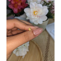0.99 Ct. Yellow Cabochon Chrysoberyl from Ceylon (Sri Lanka) Life Style
