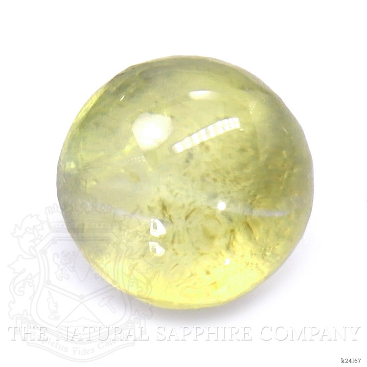 1.40 Ct. Yellow Cabochon Chrysoberyl from Ceylon (Sri Lanka)