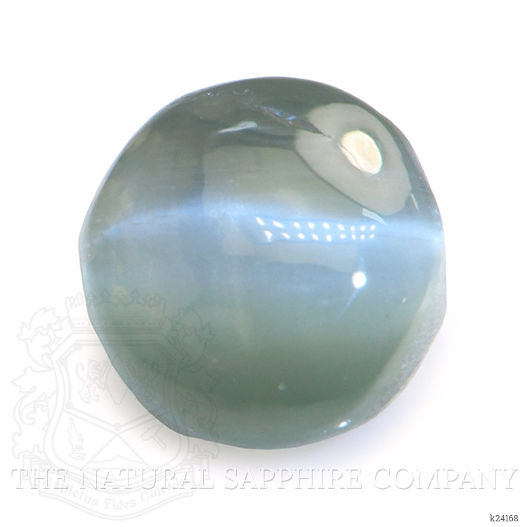 0.37 Ct. Green Cabochon Chrysoberyl from Ceylon (Sri Lanka)