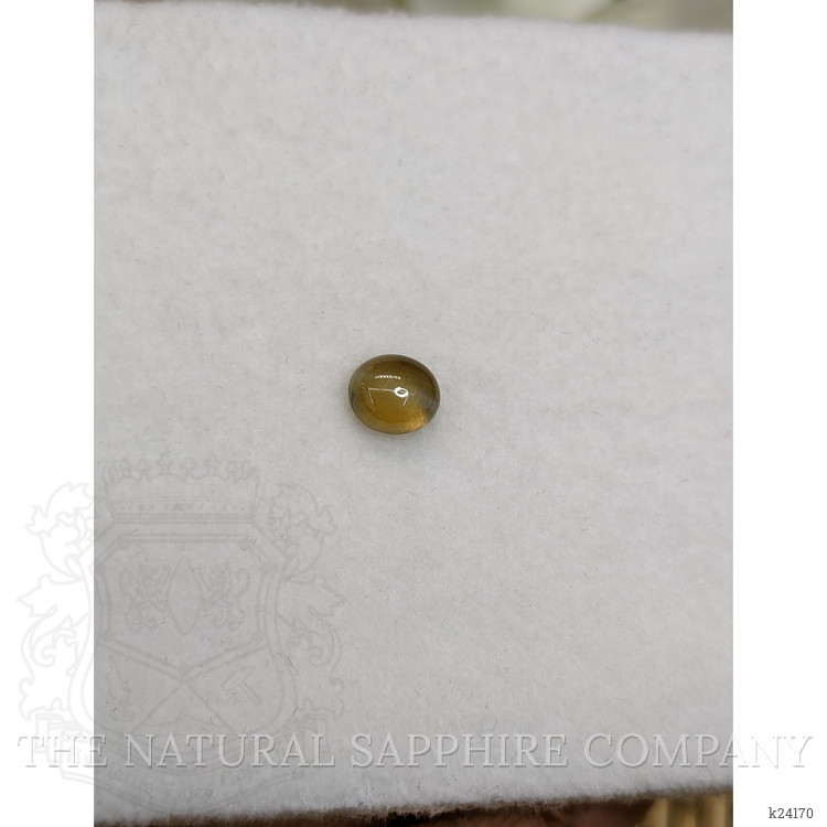 1.15 Ct. Brown Cabochon Chrysoberyl from Ceylon (Sri Lanka)