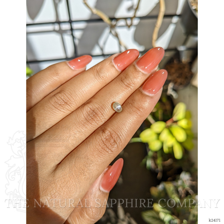 1.07 Ct. Yellow Cabochon Chrysoberyl from Ceylon (Sri Lanka)