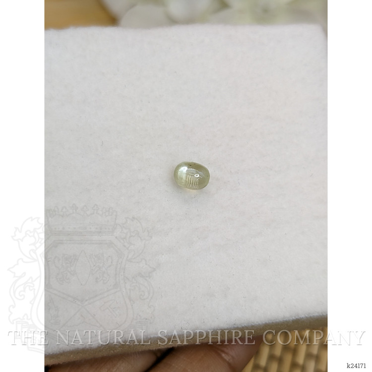 1.07 Ct. Yellow Cabochon Chrysoberyl from Ceylon (Sri Lanka)