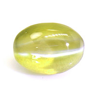 1.12 Ct. Yellow Cabochon Chrysoberyl from Ceylon (Sri Lanka) Video