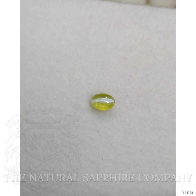 1.12 Ct. Yellow Cabochon Chrysoberyl from Ceylon (Sri Lanka)