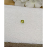 0.64 Ct. Yellow Cabochon Chrysoberyl from Ceylon (Sri Lanka) Life Style