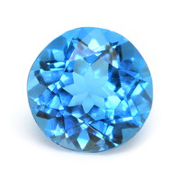6.16 Ct. Swiss Blue Topaz from Ceylon (Sri Lanka) Video