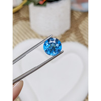 6.16 Ct. Swiss Blue Topaz from Ceylon (Sri Lanka) Life Style
