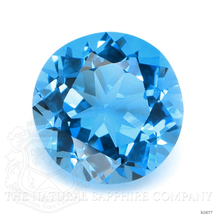 7.46 Ct. Swiss Blue Topaz from Ceylon (Sri Lanka)
