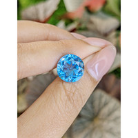 7.46 Ct. Swiss Blue Topaz from Ceylon (Sri Lanka) Life Style