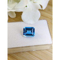 7.72 Ct. Swiss Blue Topaz from Ceylon (Sri Lanka) Life Style