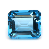 7.84 Ct. Swiss Blue Topaz from Ceylon (Sri Lanka) Video